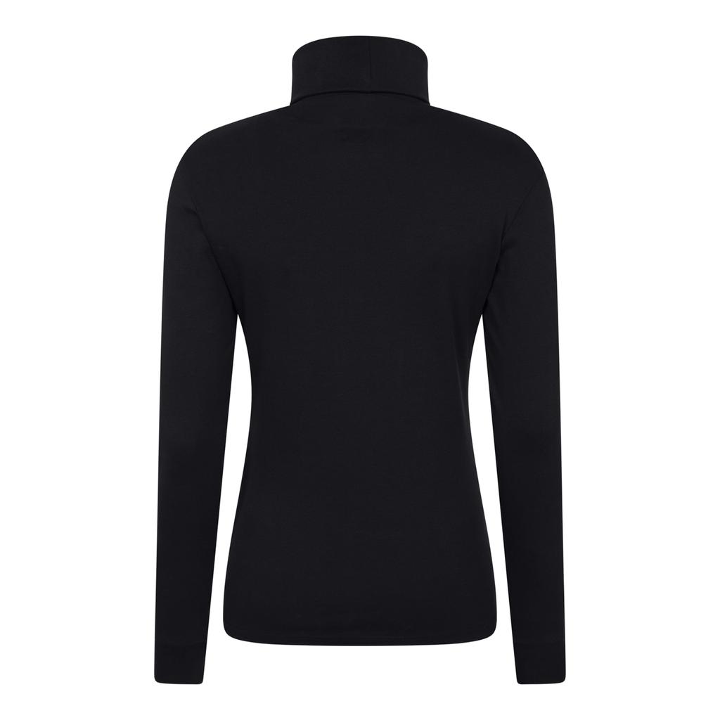 Mountain Warehouse Womens/Ladies Meribel Cotton Roll Neck Long-Sleeved Top