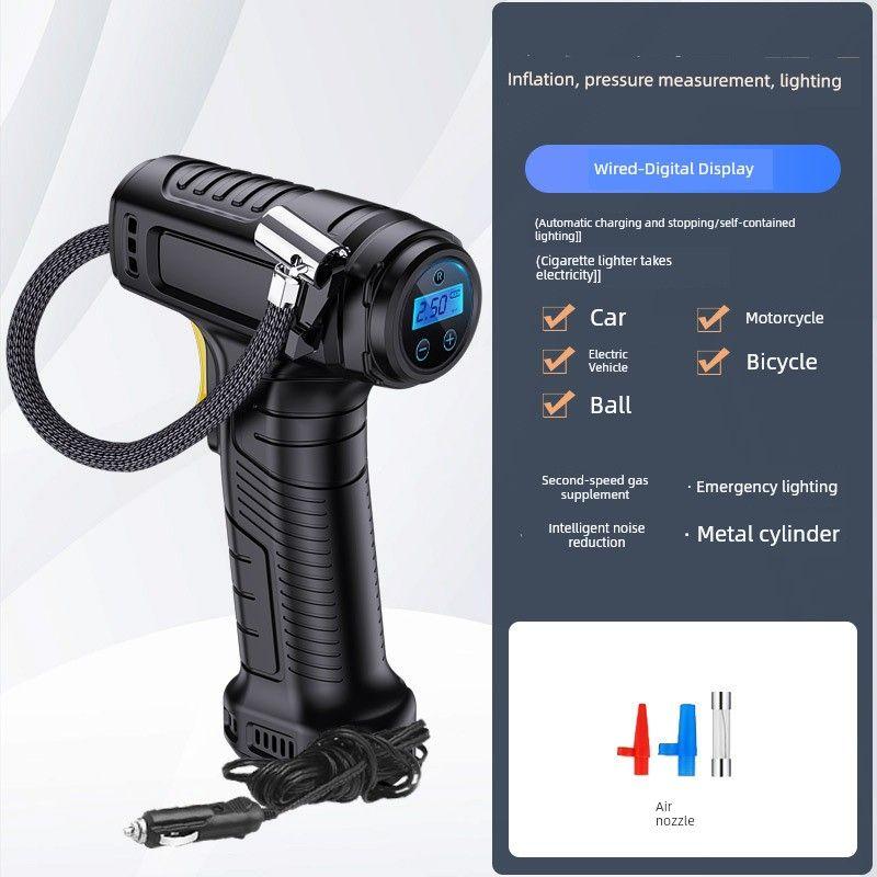 Car Air Pump, Car Tire Air Pump, High-Power Wireless Electric Air Pump, Car Supplies