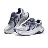 Skechers Lightweight Supportive Shock Absorbing Balance Breathable Low Top Running Shoes Men Sneaker White Blue 232740-WNV