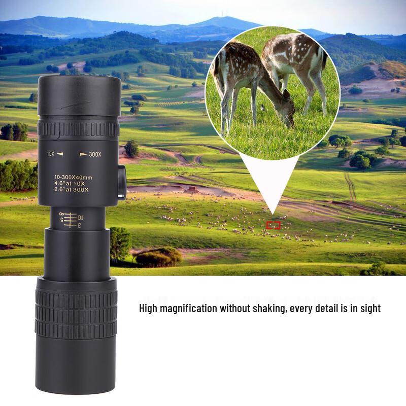 Milin Zoom HD BAK4 Monocular Telescope with Phone Adapter & Tripod