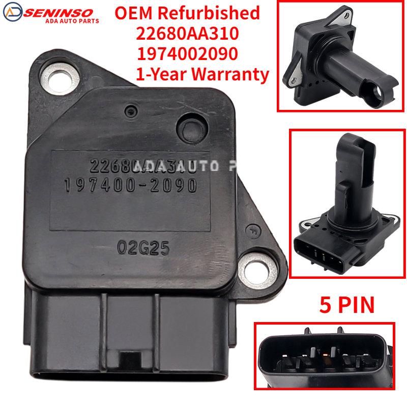 Original 22680-AA310 22680AA310 197400-2090 Luftmassenmesser für Subaru Outback Legacy Forester Impreza Autozubehör