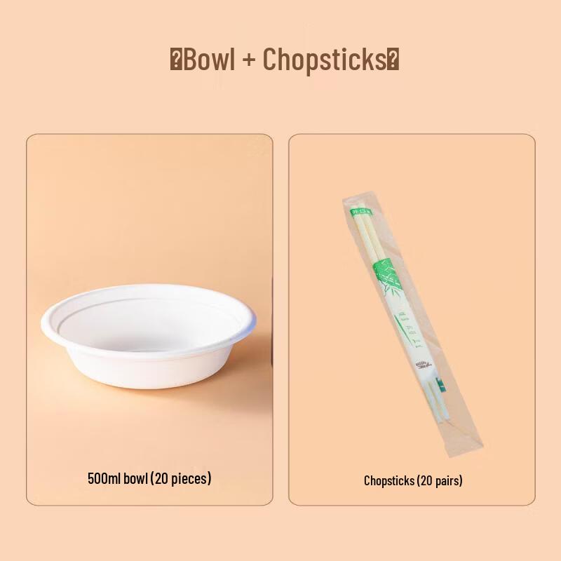 Compostable Bagasse Disposable Round Plates