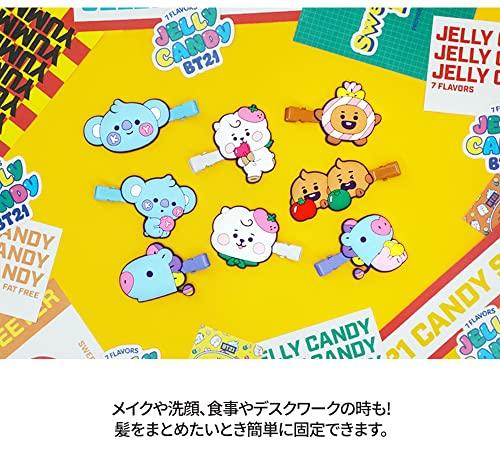 Solomon Trading BT21 Bangs Clip VER.3 Jelly Candy (Cooky) Hair BT21-BHE-C-CK
