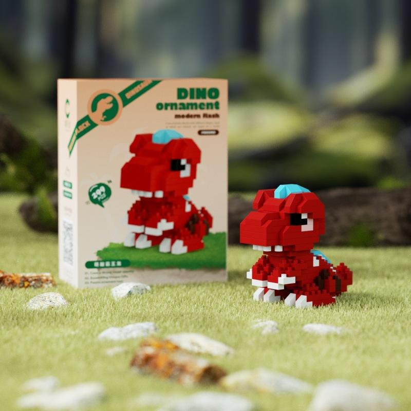 Adults Dinosaur Micro Building Blocks Educational Construction Set for Kids Boys 8 Year Old DIY Block Assembling Toy Home Decor