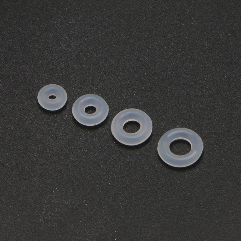 Jewelry Silicone Rubber Stopper Fastener for DIY Jewelry Making Necklaces Bracelet Clip Lock Spacer Charm Beads