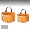 Woven Wall Hanging Basket, RattanLike Storage, Multifunctional Organizer for Kitchen & Home Décor,