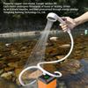 Rechargeable Outdoor Shower System With LED Screen And 7 To 9 Uses Per fee For excursions