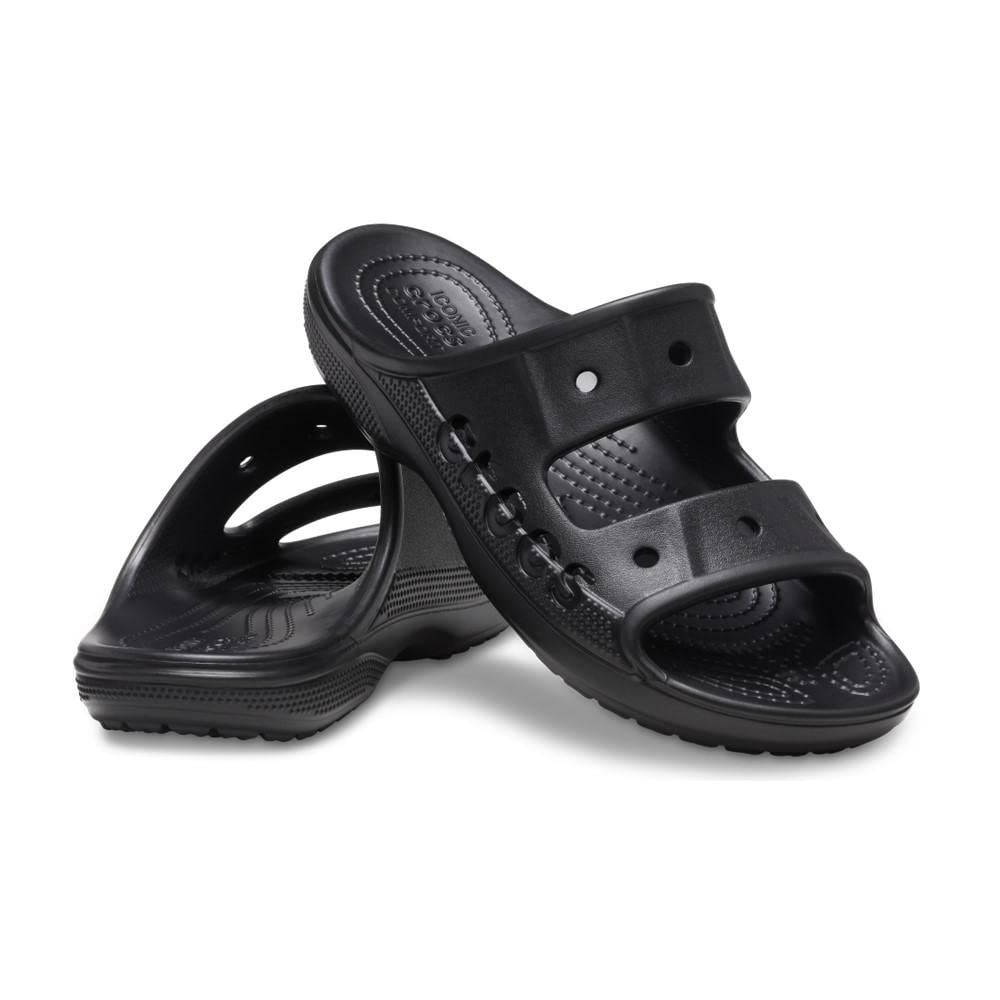 Crocs Baya Cm Sandals, Black, 24.0