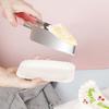 Modern Stainless Steel Triangle Cake Transfer Tool For Bakery And Home Use