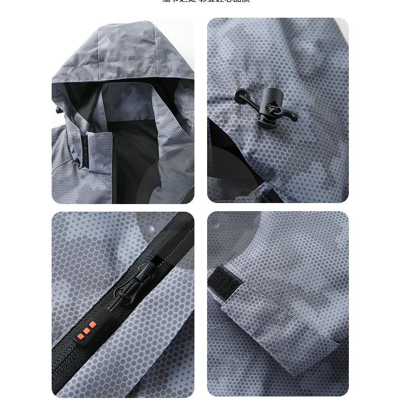 Herren Bergjacken Herren Wanderjacken Outdoor Abnehmbare Kapuze Mäntel Ski Snowboard Parka Winter Oberbekleidung