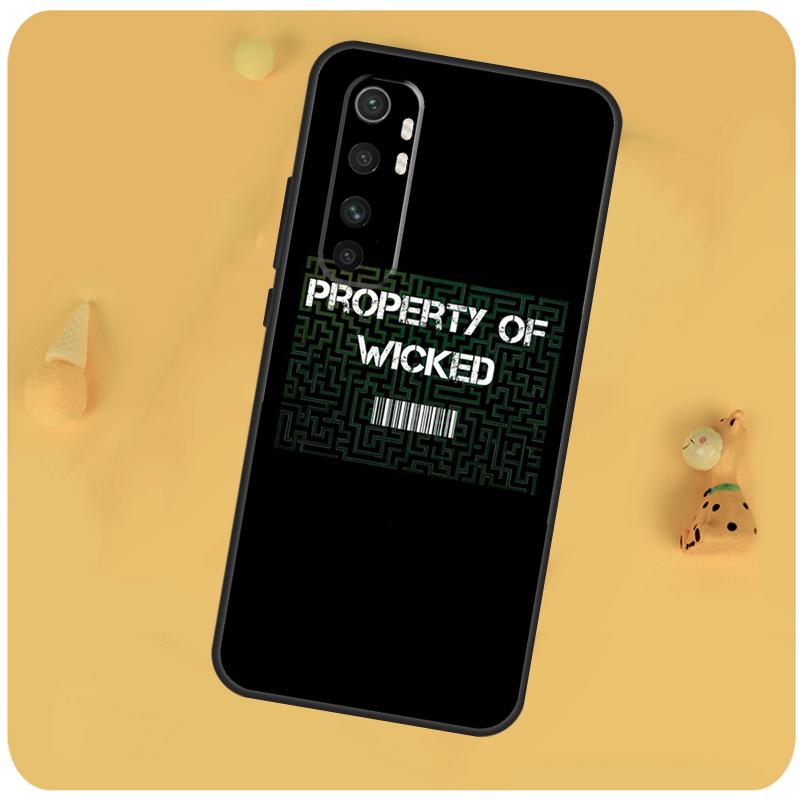 The Maze Runner Qoutes Case For Xiaomi 13 12 Lite 11T 12T Pro 12X Cover For POCO F5 X3 X5 Pro X4 F4 GT F3 M5s C40