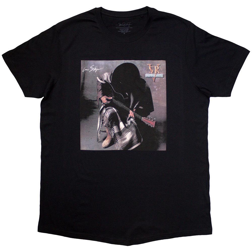 

Stevie Ray Vaughan In Step Album T-Shirt Black New Unisex T-Shirt S