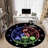 Legend of Zelda Office Round Area Rug, Indoor Mat Suitable For Office,Bedroom Living Room Home Decor, Room Deco A0908167