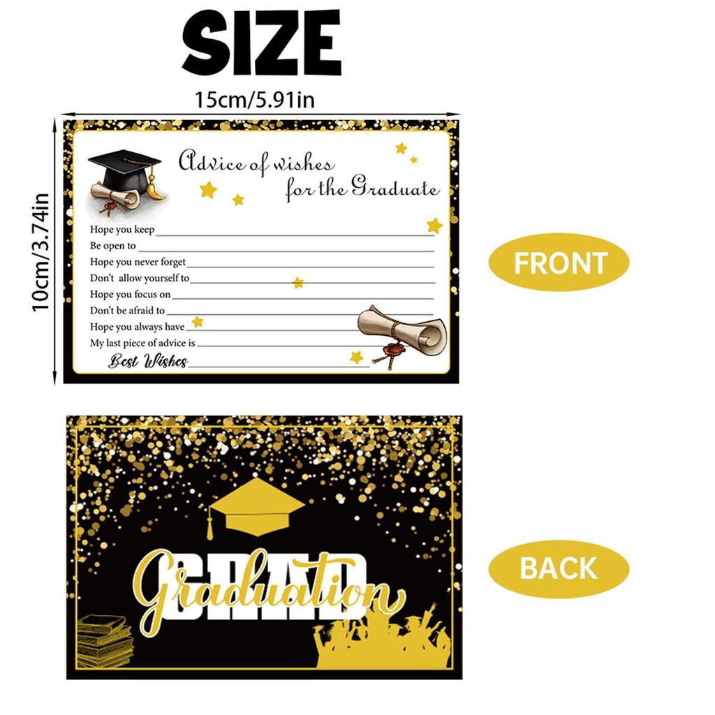 16 Pieces Graduation Cards Party Favors Party Decorations Portable Graduation