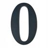 House Number 0 Black 19 Cm