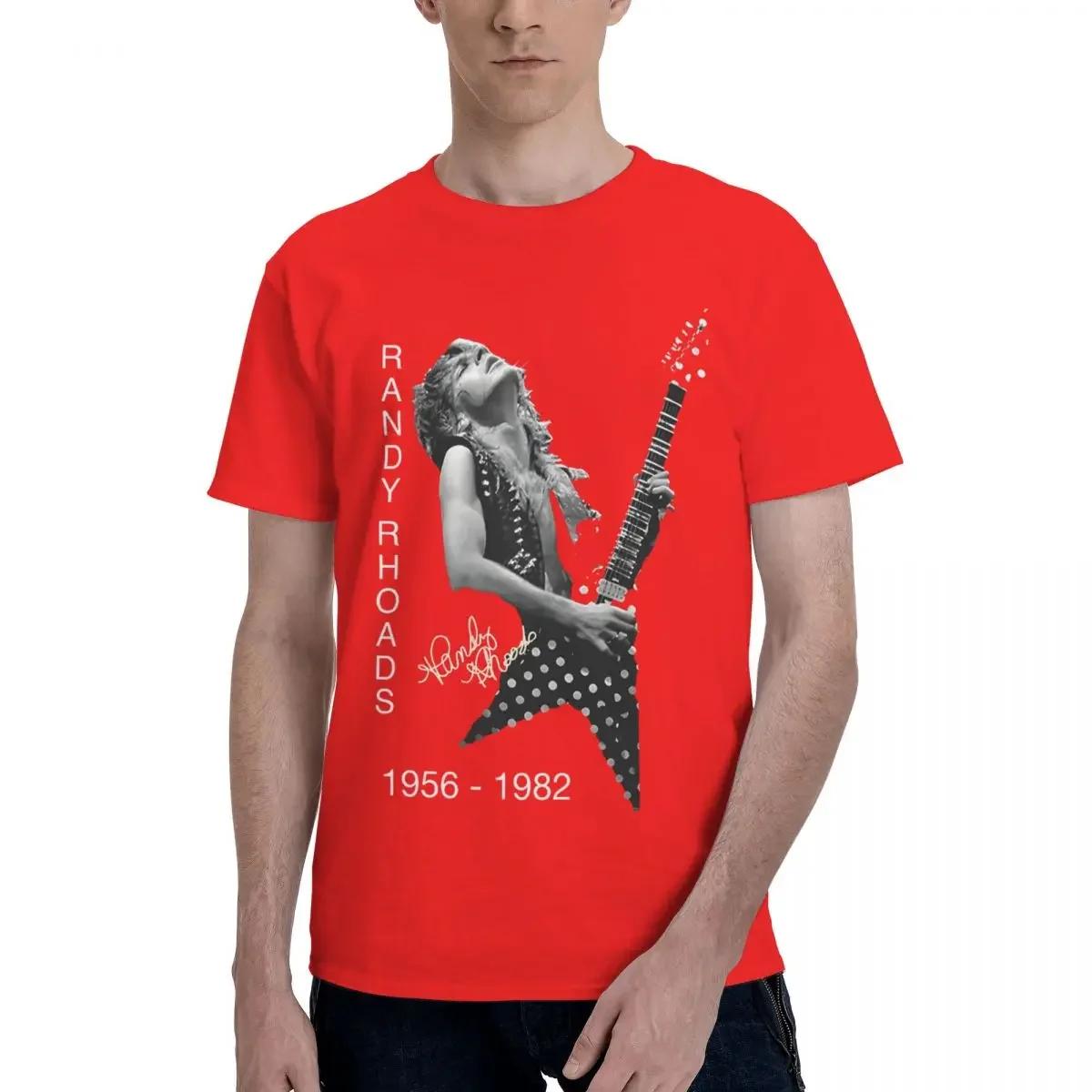 Randy Rhoads, Vintage 100% Cotton Casual Breathable Confortable Vintage New In Tops And T-Shirts Mens Gifts XXXXL
