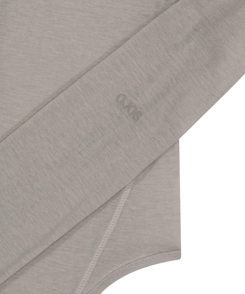 OJOS Curved Cut Layered Tee / Beige