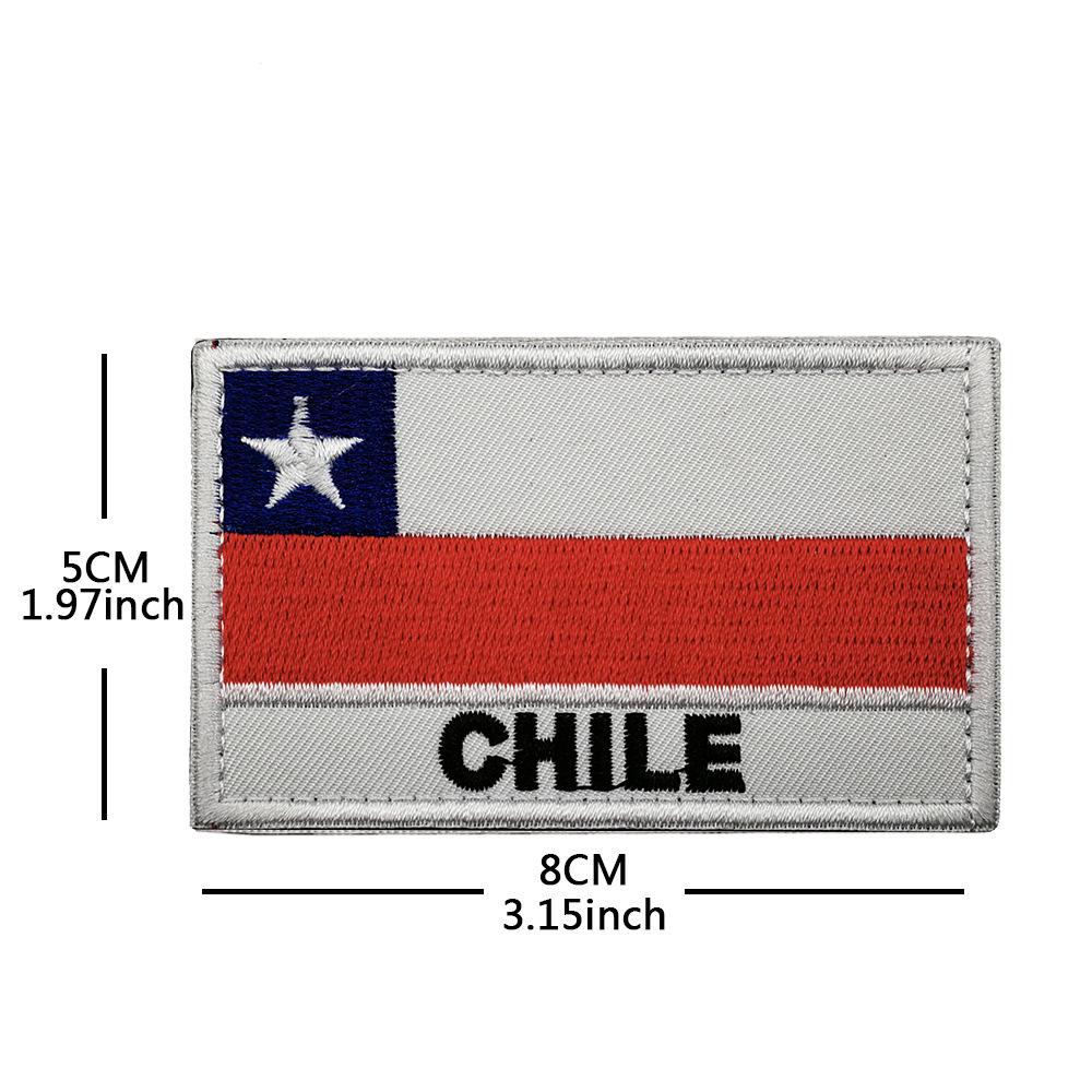Toppa Bandiera Nord America: Messico, Portogallo, Argentina, Giamaica - Adesivo, Ricamo, Bracciale in Velcro