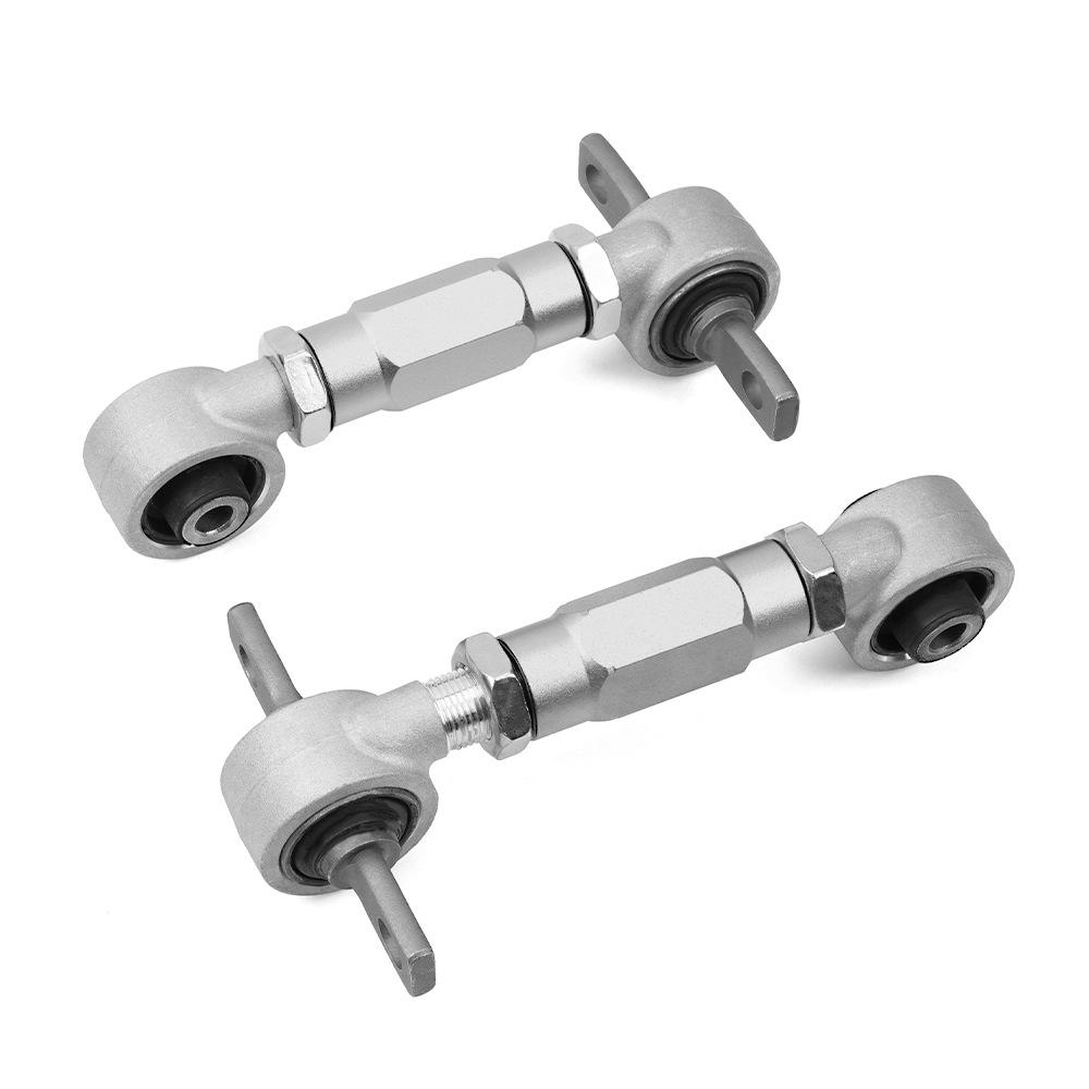 Suspension Rods Rear Camber Kit Suspension Tuning Direct Bolt-on Installation Simple And Quick Install Adjustable Camber Kit серебряный