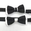 Childrens Double Layer Bicolor Bow Tie With Classic Style For Kids Formal Events