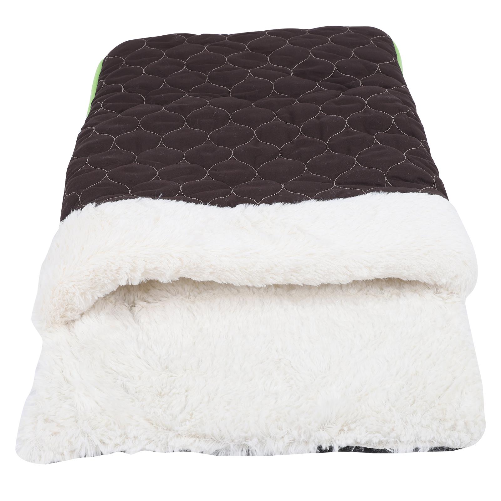 

Indoor Pet Warm Bed Cat Cave Type Plush Sleeping Bed House AntiSlip Cat Rest Cave