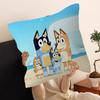 Süß-B-B-Blueys-S Cartoon Kissen Kissenbezug Kissenhülle Wohnzimmer Sofa Heimdekoration Personalisiert