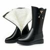Knee-High Chelsea Boots Ladies New In Heels Fashion Designer Square Toe Shoes Long Women Western Boots Autumn Female Shoes
