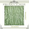 120 Cheese Cloth Napkins in Bulk Measuring 50.64 X 50.64 Cm Perfect for Rustic Decor At Weddings Receptions and Shower Parties