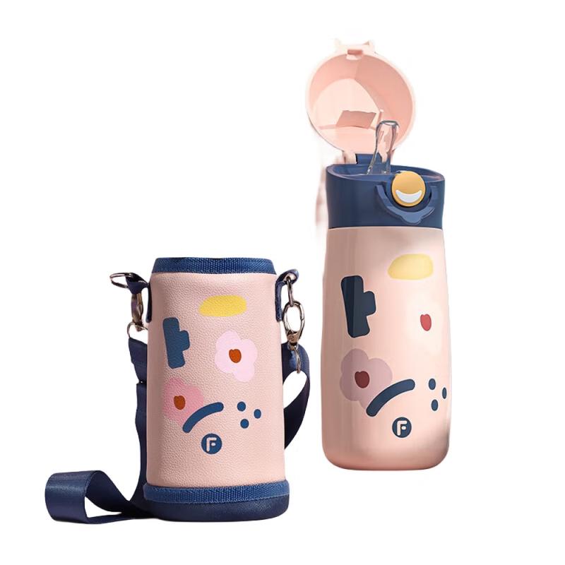 FUGUANG Kids' 304 Stainless Steel Insulated Sippy Cup