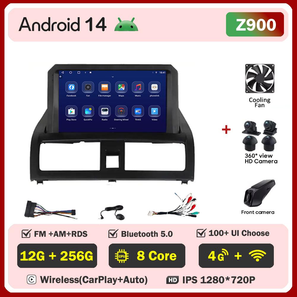 For Honda Accord 7 Diesel 2003 - 2007 Car Radio Player Car Carplay Screen Autoradio Mirror Link Car Intelligent Systems Touch