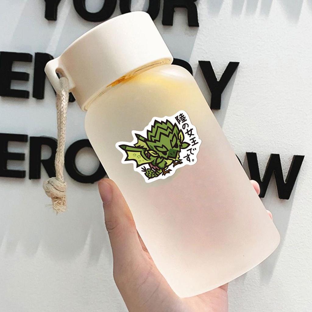 Monster Hunter Game Stickers: 60 Creative Decals for Laptop, Phone & DIY Decor