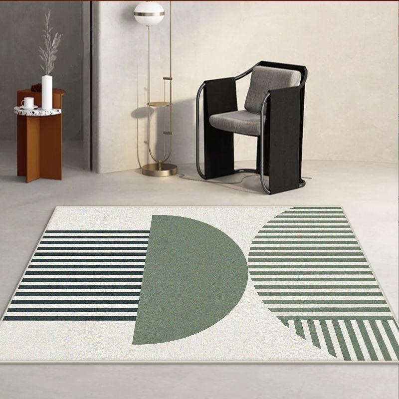Nordic Geometric Large Carpets Living Room Modern Decoration Bedroom Bedside Fluffy Soft Rug Bedroom Non-slip Washable Mat Floor