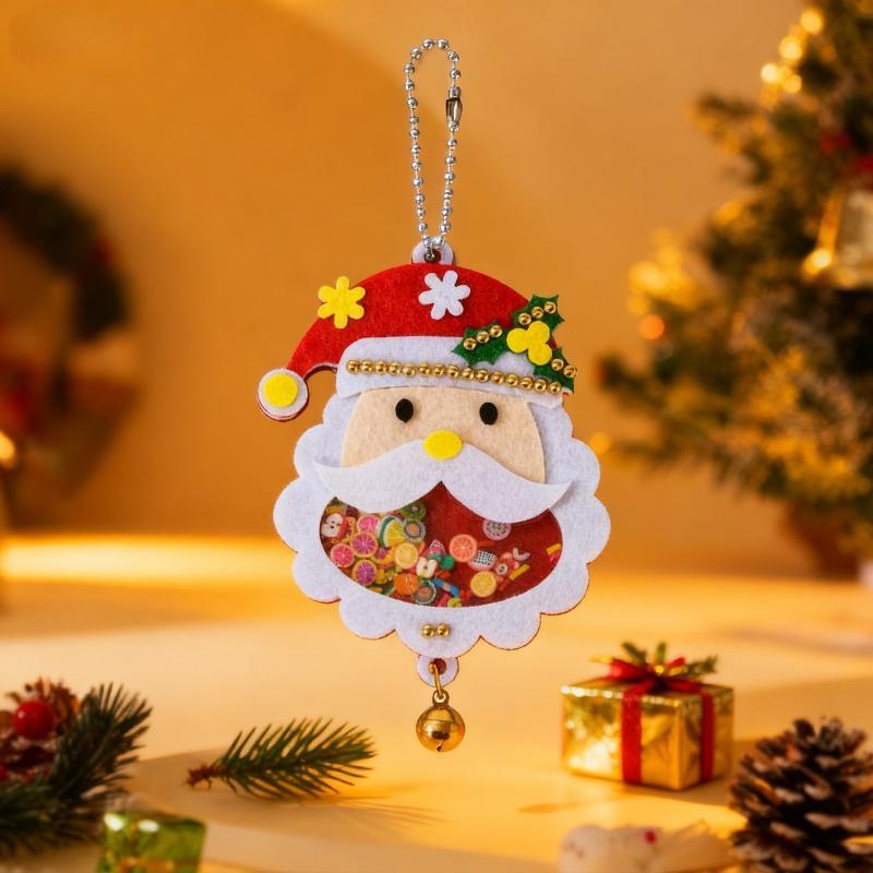 Christmas Small Gift Handmade Diy Pendant, Children'S Creative Toy Making Materials, Kindergarten Christmas Tree Decoration