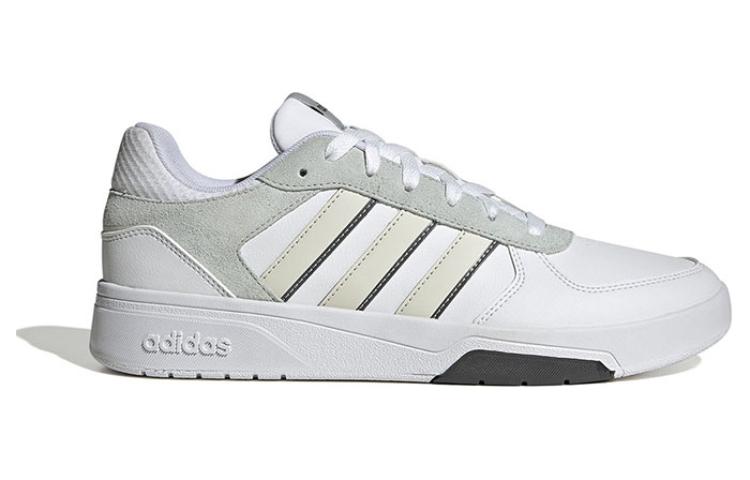 adidas Neo Courtbeat Slip Resistant, Abrasion Resistant, Lightweight Low Top Skateboard Shoes Men's White IG7823