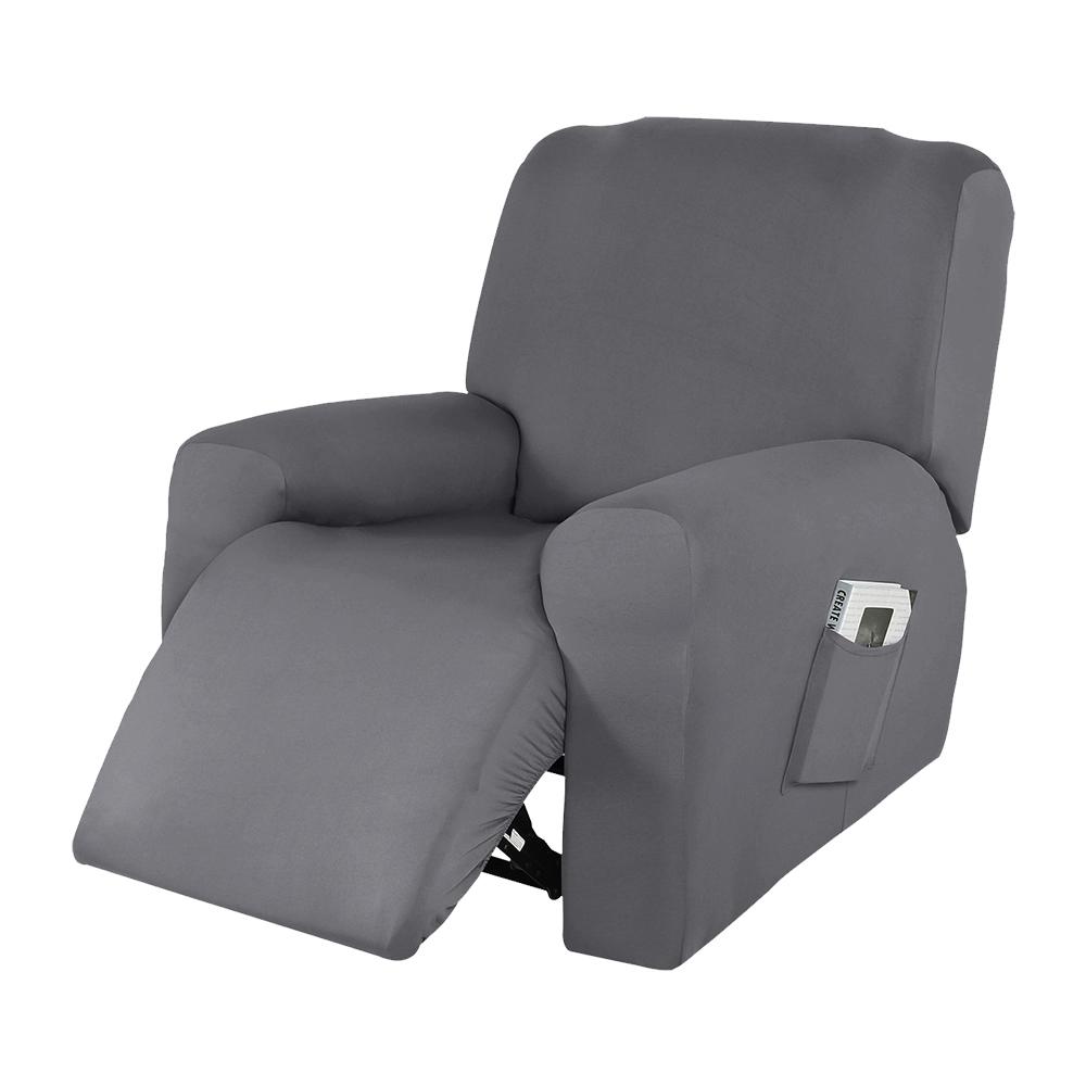 Waterproof Elastic Sofa Cover Stretch Recliner Cover Spandex Armchair Reclining Couch Cover Living Room 1/2/3/4 Seater