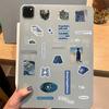 8 Cartoon Korean Blue Denim Collage DIY Small Elements That Can Be Decorated with Guka Hand Account Mobile Phone Case Notebook