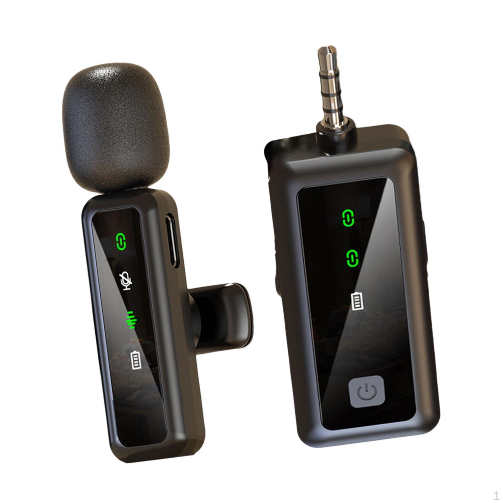 

Петличный микрофон с петличкой, профессиональный микрофон с шумоподавлением для видеоблога 1 Microphone