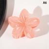 Matte Flower Claw Clips Women Hair Claws Floral Cute Hair Accessories Hair Clips For Girls Sweet Clamp Barrettes