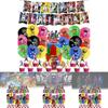 Mighty Morphin Power Rangers Party Banners Balloons And Spiral Cake Picks For Children Birthday Festivities