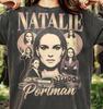 Natalie Portman Vintage Actress Retro 90s Graphic Comfort Colors® Tshirt, Cinema Fan Gift Trendy Aesthetic Streetwear Tee
