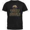 Sei immer du selbst Gürteltier Schwarz Erwachsenen T-Shirt