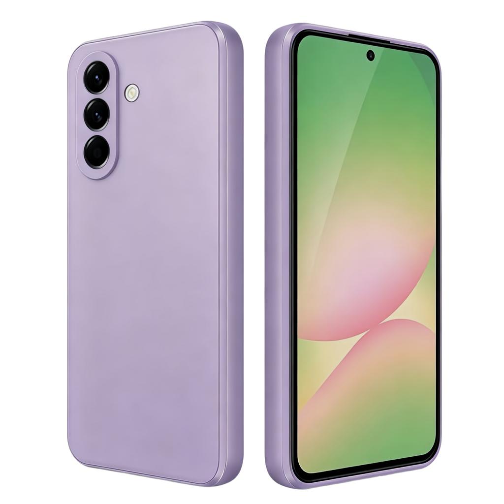 Fashion Liquid Silicone Phone Case For Samsung Galaxy A57/A37/A17/A07/A56/A36/A26/16/A06/A05S/A05, Shockproof Microfiber Lining