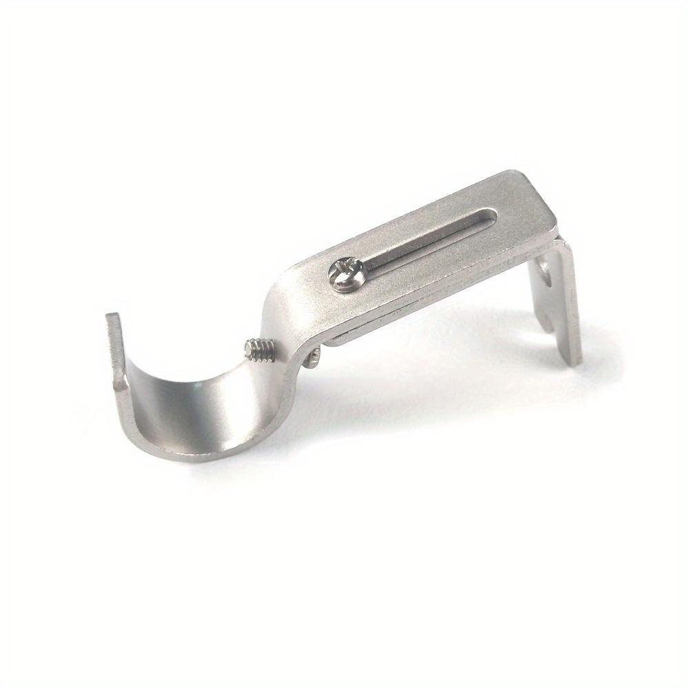 2Pcs Extendable with Screws Adjustable Curtain Rod Bracket Curtain Rod Support Window Hardware Curtain Rod Holder