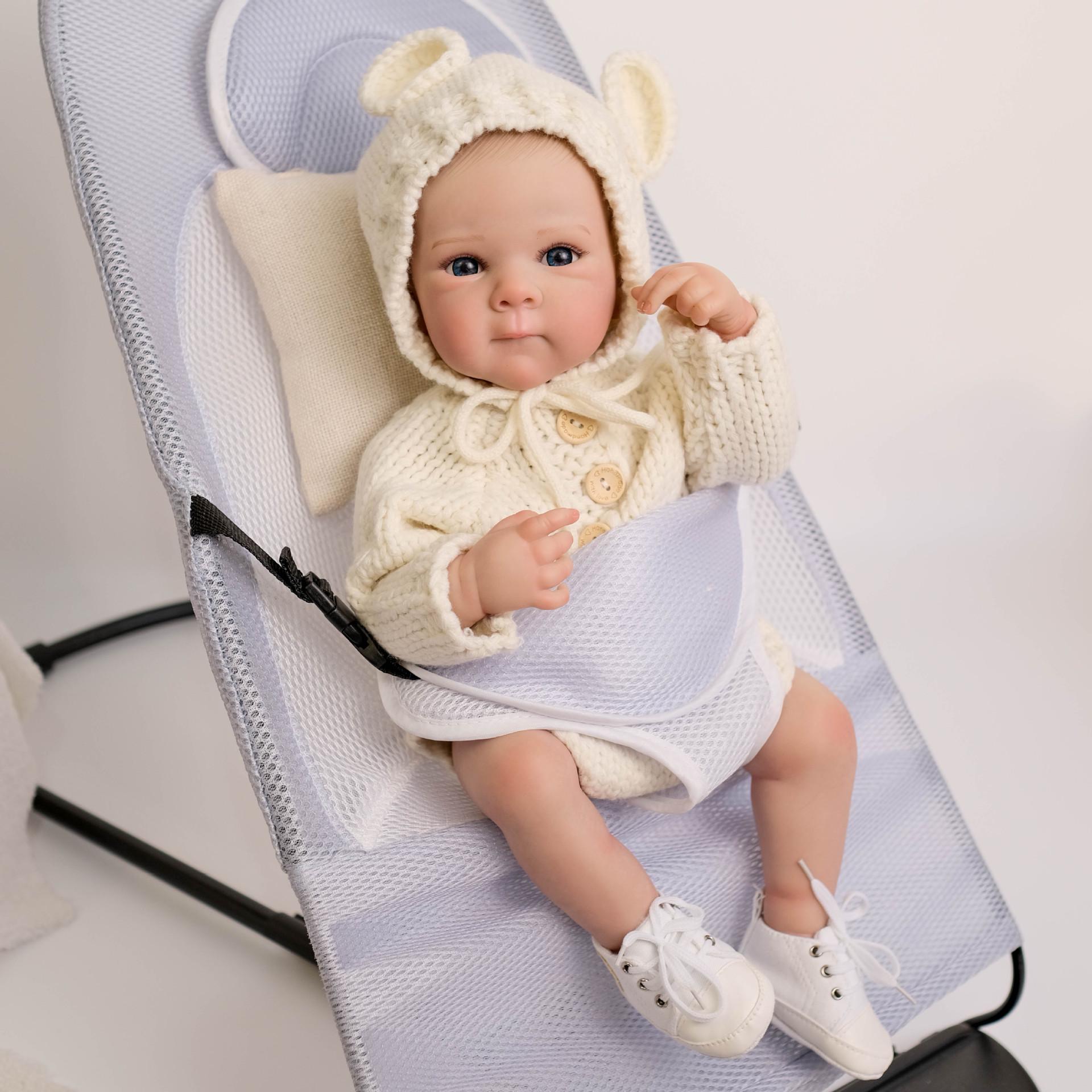 18-Inch Bettie Reborn Baby Doll Simulation 18-inch full vinyl doll