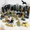 Sirius Commando 8130 Military Miniature Motorcycle Weapon Children Assembled Building Block Toy