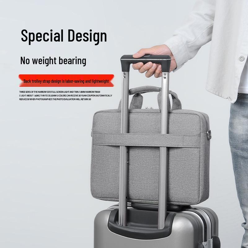 Portable 15.6-17 Inch Splash-Proof Laptop Briefcase for Men & Women