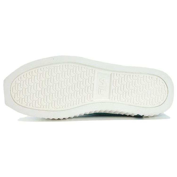 FILA Comfortable Versatile Low-Top Canvas Shoes Women sneakers White Green F12W322310FBA