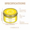 EVODUCK Chakra Scented Candles Rosemary scent-with Gift Box.Spiritual Gifts for Women,Men,Valentines Day, Birthday & Anniversary