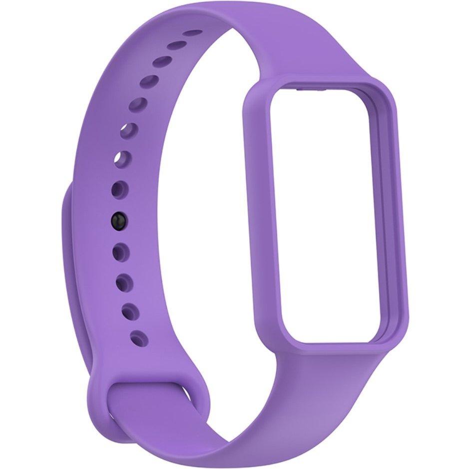 Silicone Strap for Xiaomi Amazfit Band 7, Purple