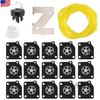 15x Carburetor Metering Diaphragm Repair Kit for Zama C1U Carb A015010 615-097